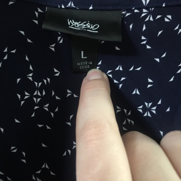 Mossimo patterned blouse - Picture 2 of 4